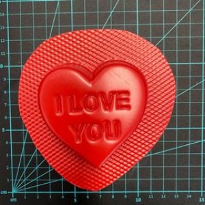 I Love You® Conversation Heart Bomb Mould 